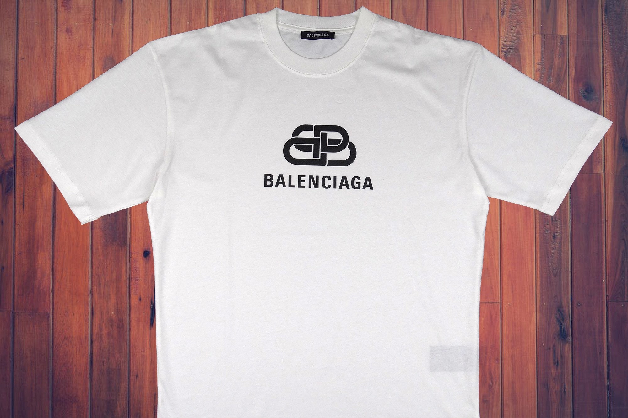 Balenciaga T-shirt with logo, Men's Clothing