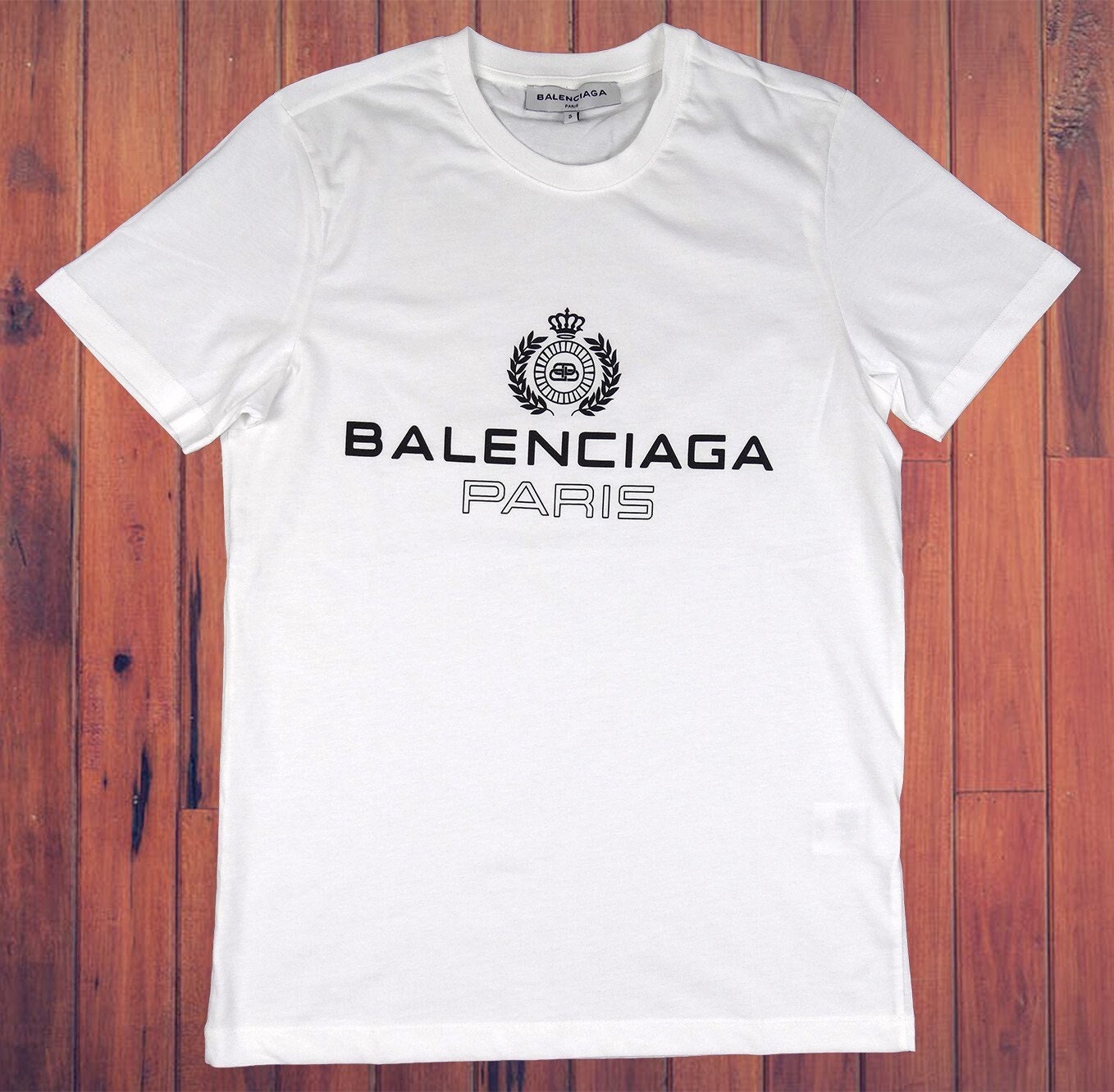 595 Balenciaga oversized BB logo white Men womens unisex Tshirt in Size M   eBay