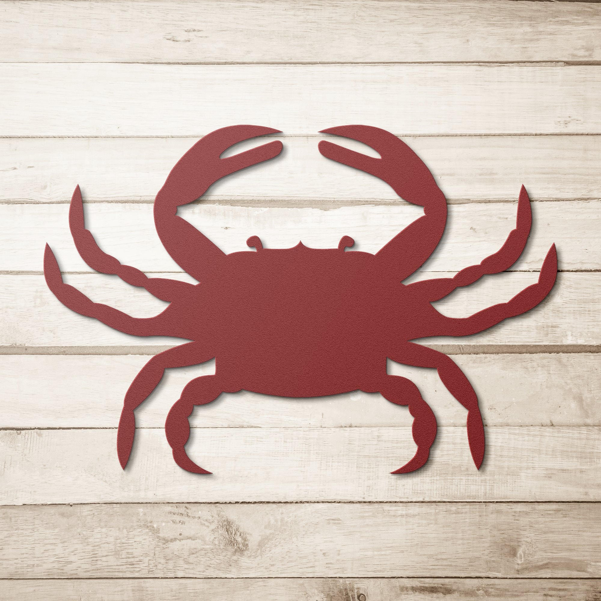 Metal Blue Crab Wall Art, Crab Metal Wall Art, Metal Crab Sign, Metal