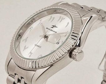 Arabic dial Watch cadran blanc