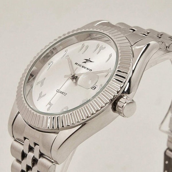 Arabic Watch white dial