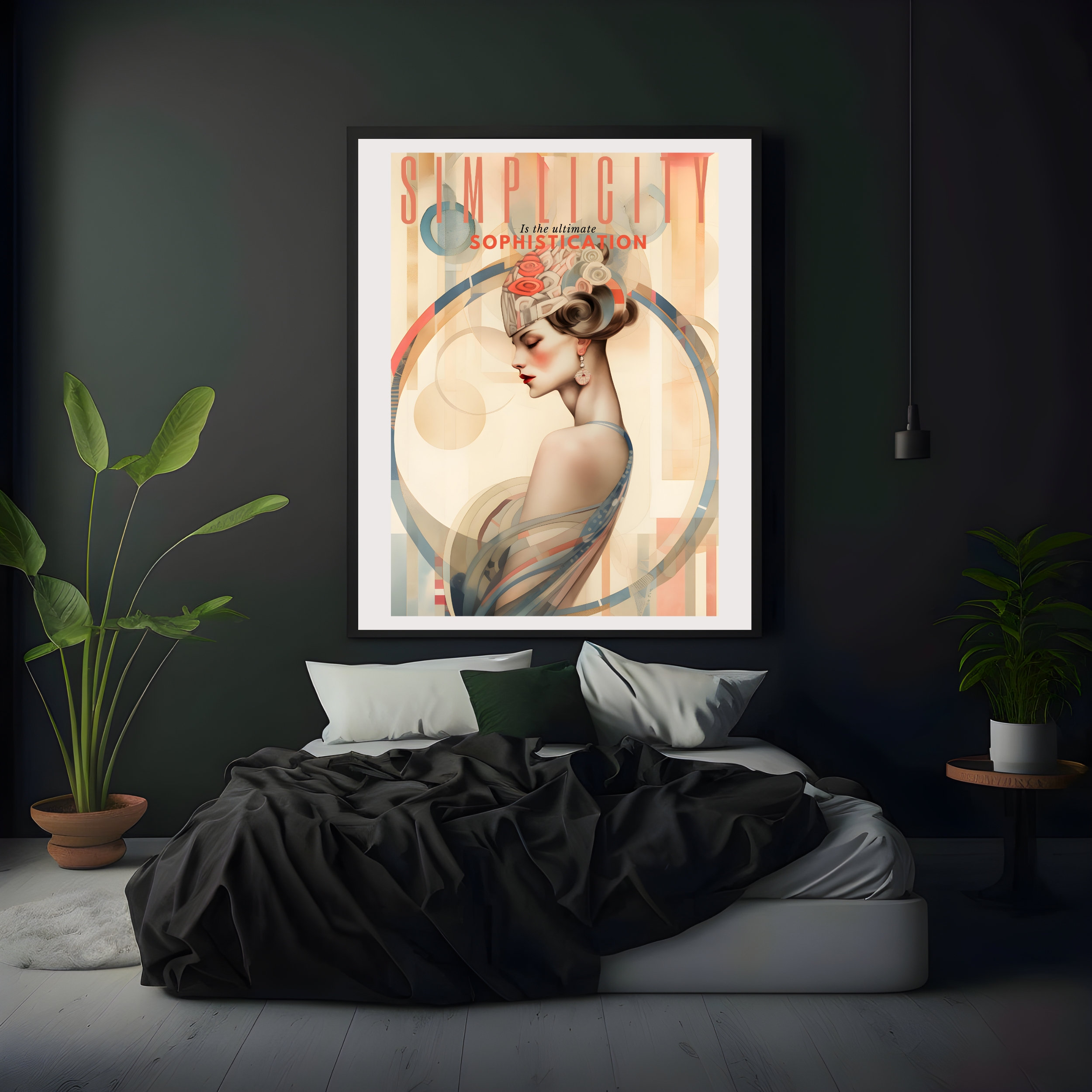 Art Deco Wall Art Prints Poster Jazz Age 1920s Wall Decor Fashion ...