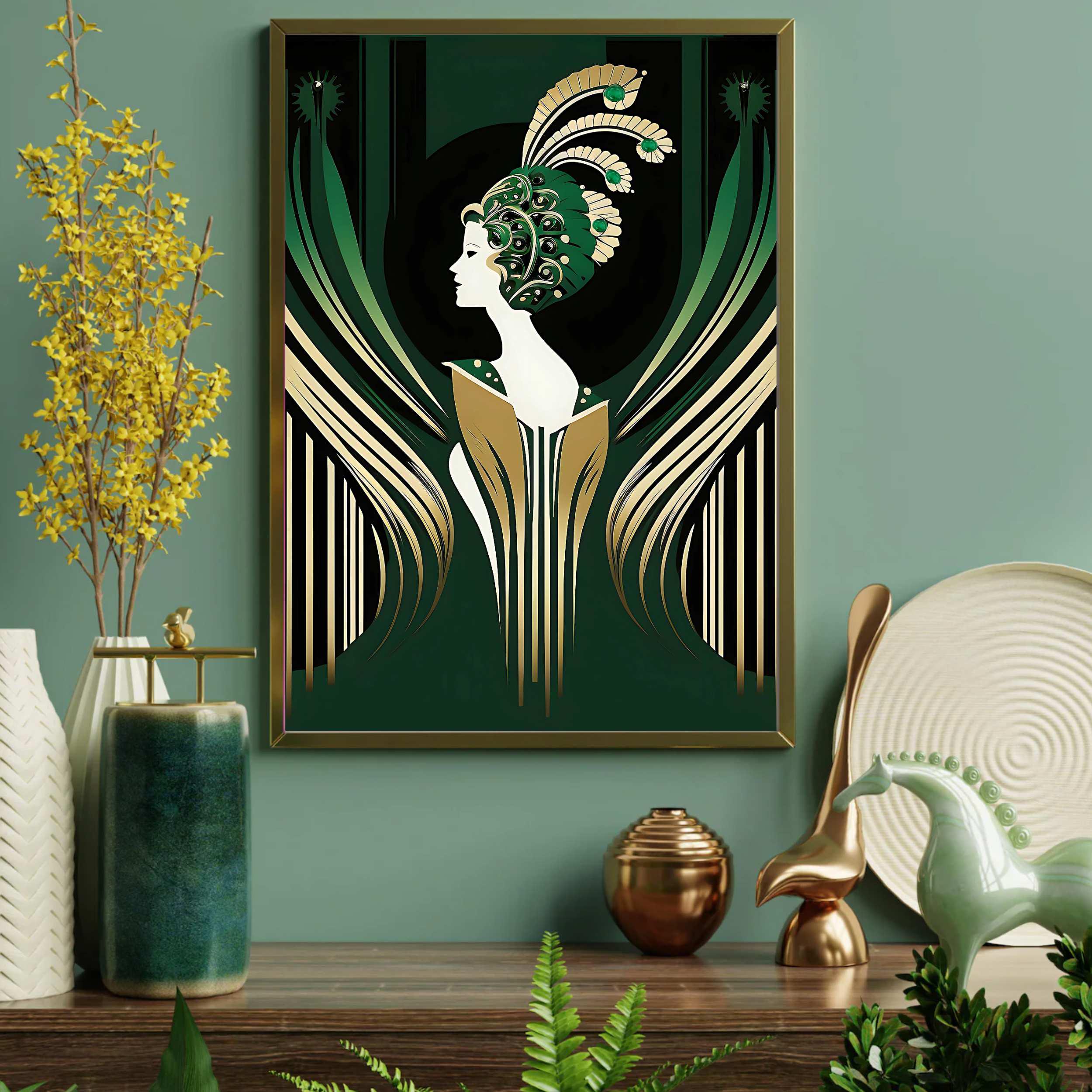大判 vintage 額縁 erte ポスターの通販 by lesnuit's shop ｜ラクマ