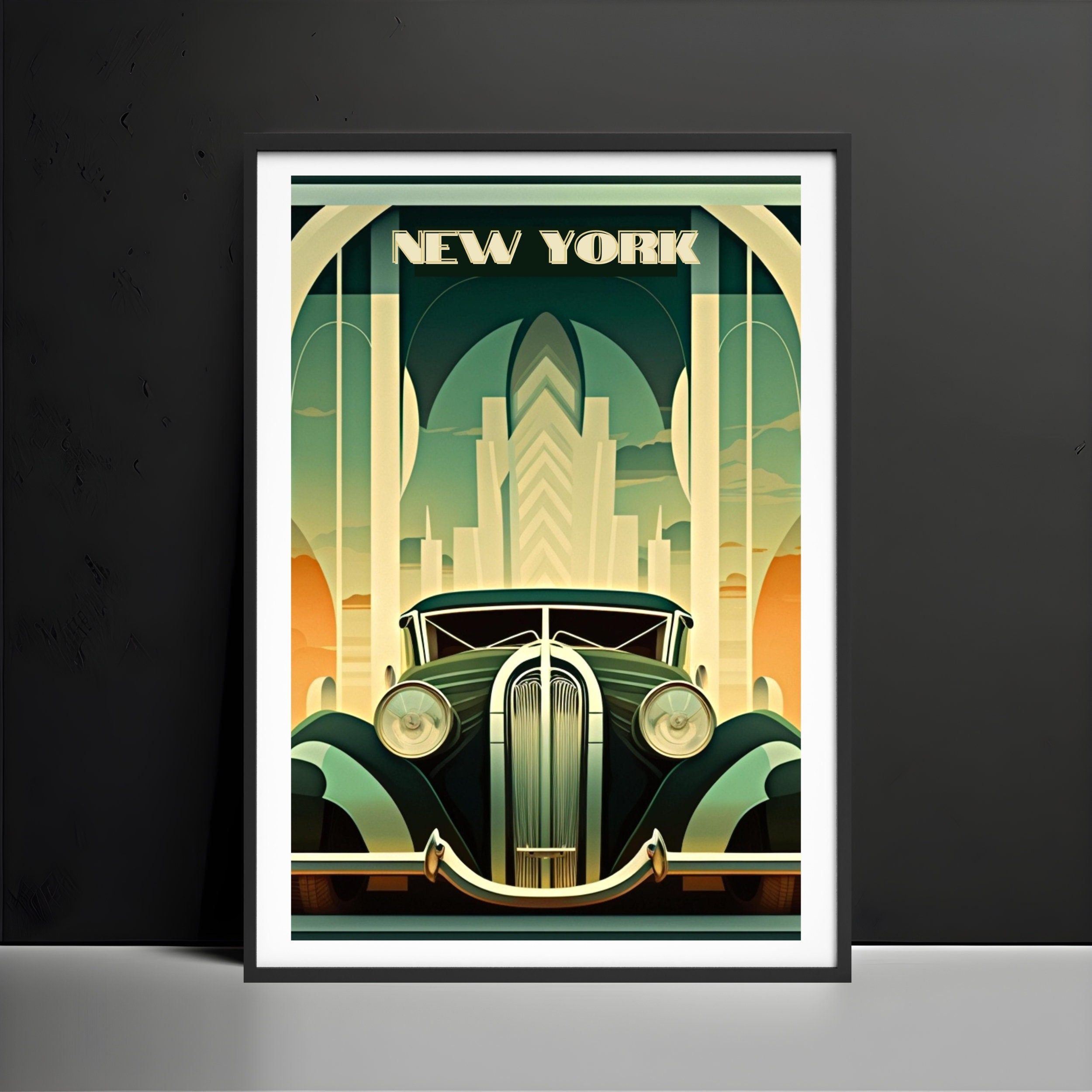 Art Deco Prints,wall Decor, Vintage Art Print,art Deco