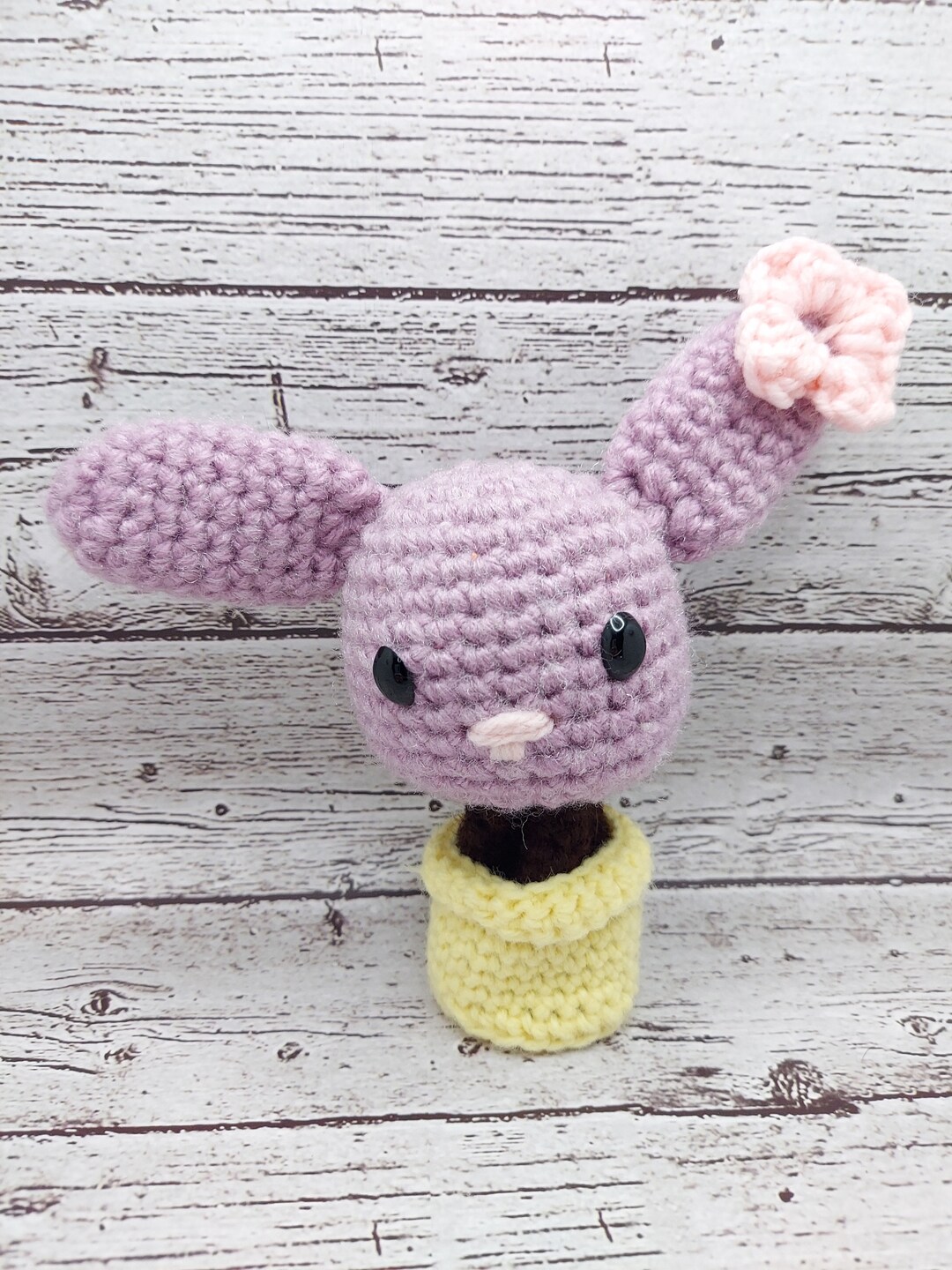 Petit Ami Bunny Doll - Lavender main image 1