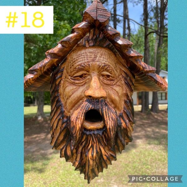 Woodspirit Birdhouse #18