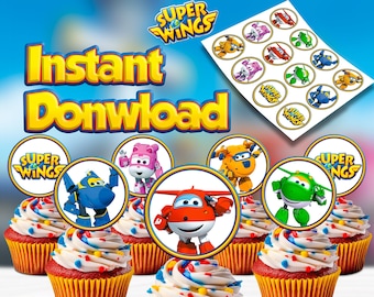 DIGITALE Cupcake Toppers