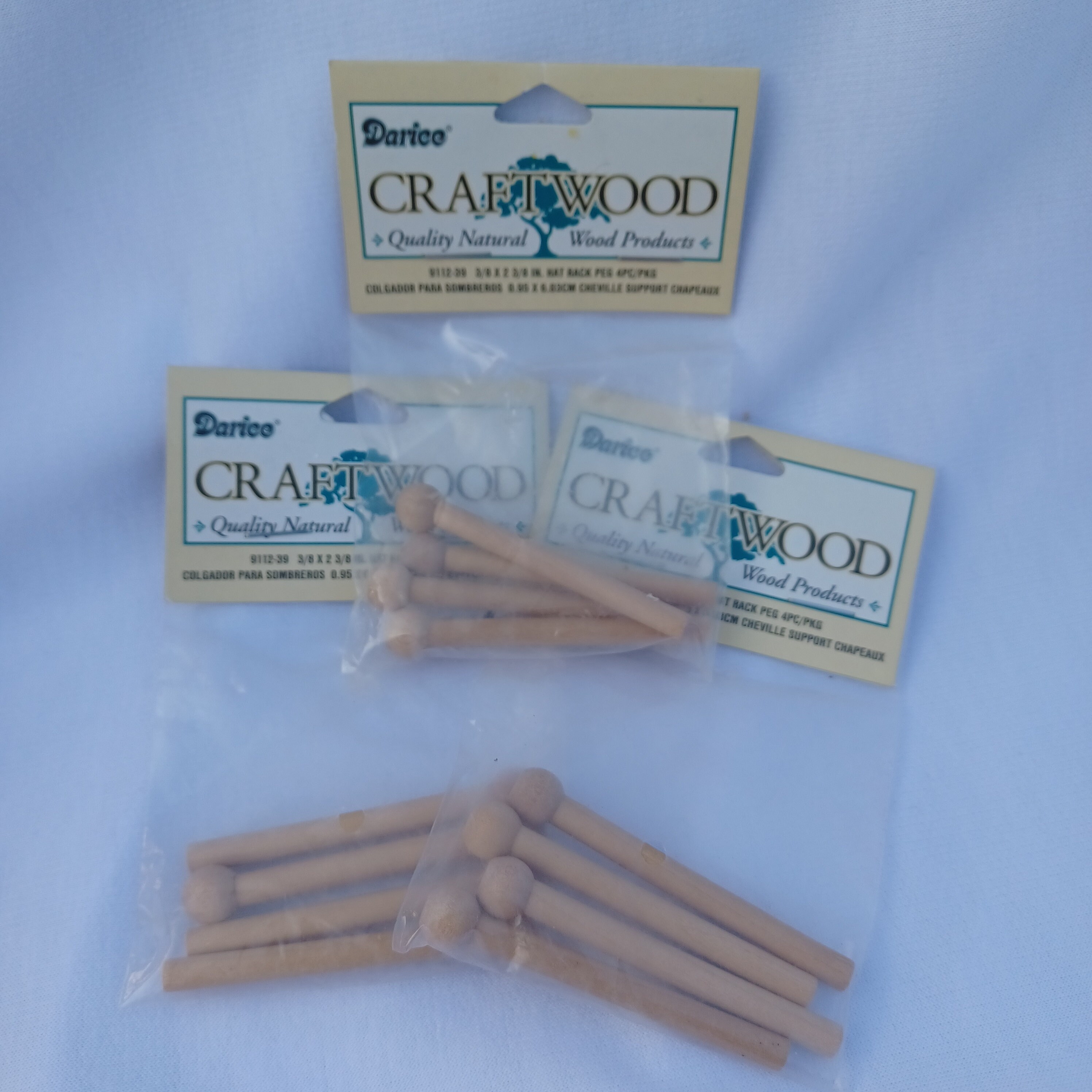 Hat Rack Pegs 3 Packages 12 Total Pegs Etsy