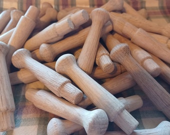 Large Birch Shaker Pegs