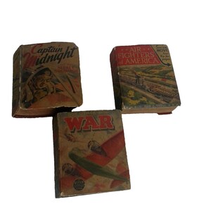 Ensemble de 3 livres vintage The Better Little Book #1488 #1448 #1438 Don Odare Finds War