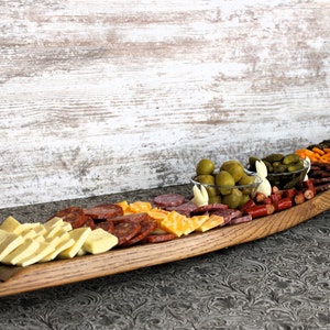 Barrel Stave serving platter, Center Piece, Charcuterie Board,