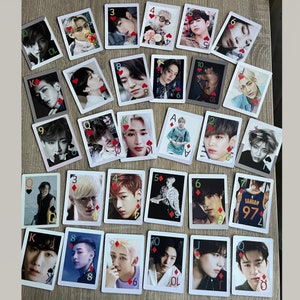 Tarjetas GOT7 (incluidas 60 tarjetas/1 caja) tarjetas kpop, cartas de juego, naipes, colección GOT7, colección Kpop