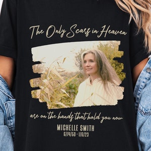 Personalized Memorial Photo Shirt, Custom Funeral Photo Shirt, Rest In Peace Memory Shirt, Remembrance Shirt, Christian Memorial Shirt