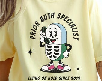 Pharmacy Technician Halloween T-shirt, Funny Retail Pharmacy Tee, Gift for Pharmacy Worker, Halloween Pharmacy Apparel, Pharmacy Tech Gift