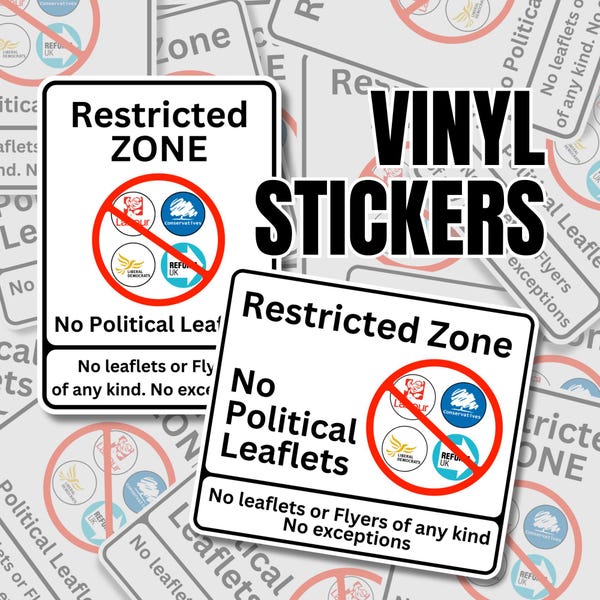 Reforms Stickers Reform Uk Merchandise - Etsy UK