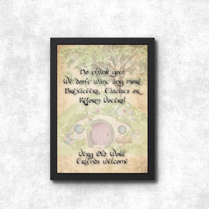 Antifascistisch gat in de grond posterprint, Shire decor kunst aan de muur cadeau, geen Brexit fascisten, Britse kiezers hervormen, antiracisme, links cadeau wakker