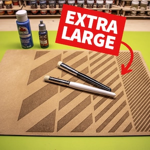 XL Original Textured Paint Palette for Dry Brushing