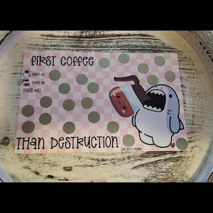 First Coffee, than destruction | Saving Challenge | low income | scratch off saving | life with Bobbi | Shark | coffee | Budget | Savings |