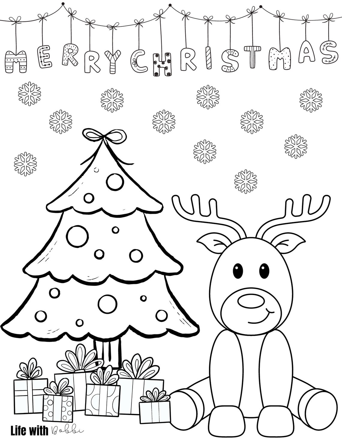 10 Fashion Trendy Christmas Coloring Pages for a Festive and Creative Holiday Season