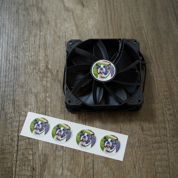 Pc 120mm Fan Stickers Etsy