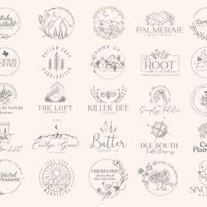 Custom Hand Drawn Logo, Custom Logo Design, Logo Design Custom For Business, Logo Design, Business Logo Design, Logo, Photography Logo