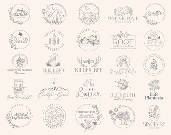 Custom Hand Drawn Logo, Custom Logo Design, Logo Design Custom For Business, Logo Design, Business Logo Design, Logo, Photography Logo