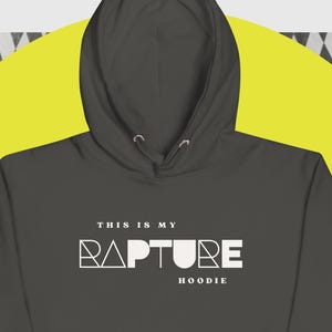 Entrückung Hoodie Lustiger christlicher Hoodie Endzeit-Sweatshirt Drangsal-Core Bekleidung Hellseher Stil Geschenk