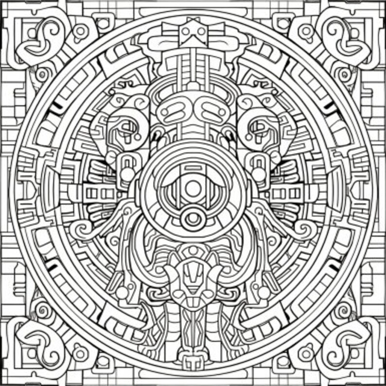 ADHD Coloring Pages Fantasy Coloring Pages for Adults Kids - Etsy
