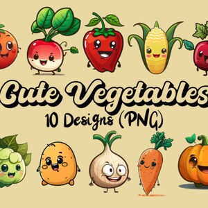 Cute Vegetables