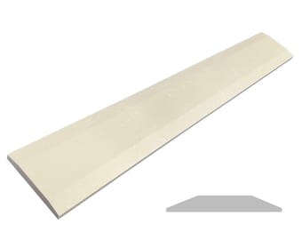 Threshold.Shop | Double Hollywood Beige Engineered Marble Threshold for Floor Transitions | Custom Cut Lenght