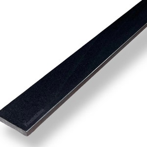 Absolute Black Granite  Shower Curb Top, Window Sill, Floor Transitions, Backsplash, Shelves | Custom Cut length.