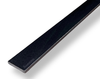 Absolute Black Granite  Shower Curb Top, Window Sill, Floor Transitions, Backsplash, Shelves | Custom Cut length.