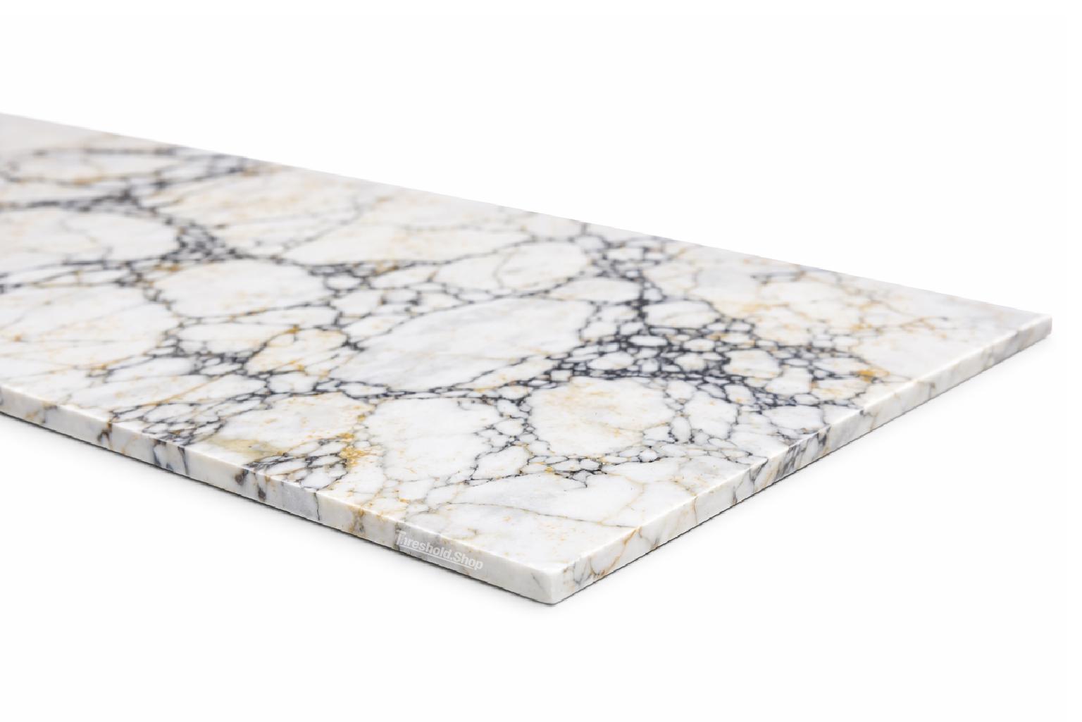 Custom Size | Calacatta Viola Polished Marble Slab | Nightstand Top ...