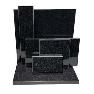 Choose your size | Custom Absolute Black Polished Granite Slab