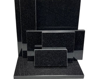 Choose your size | Custom Absolute Black Polished Granite Slab