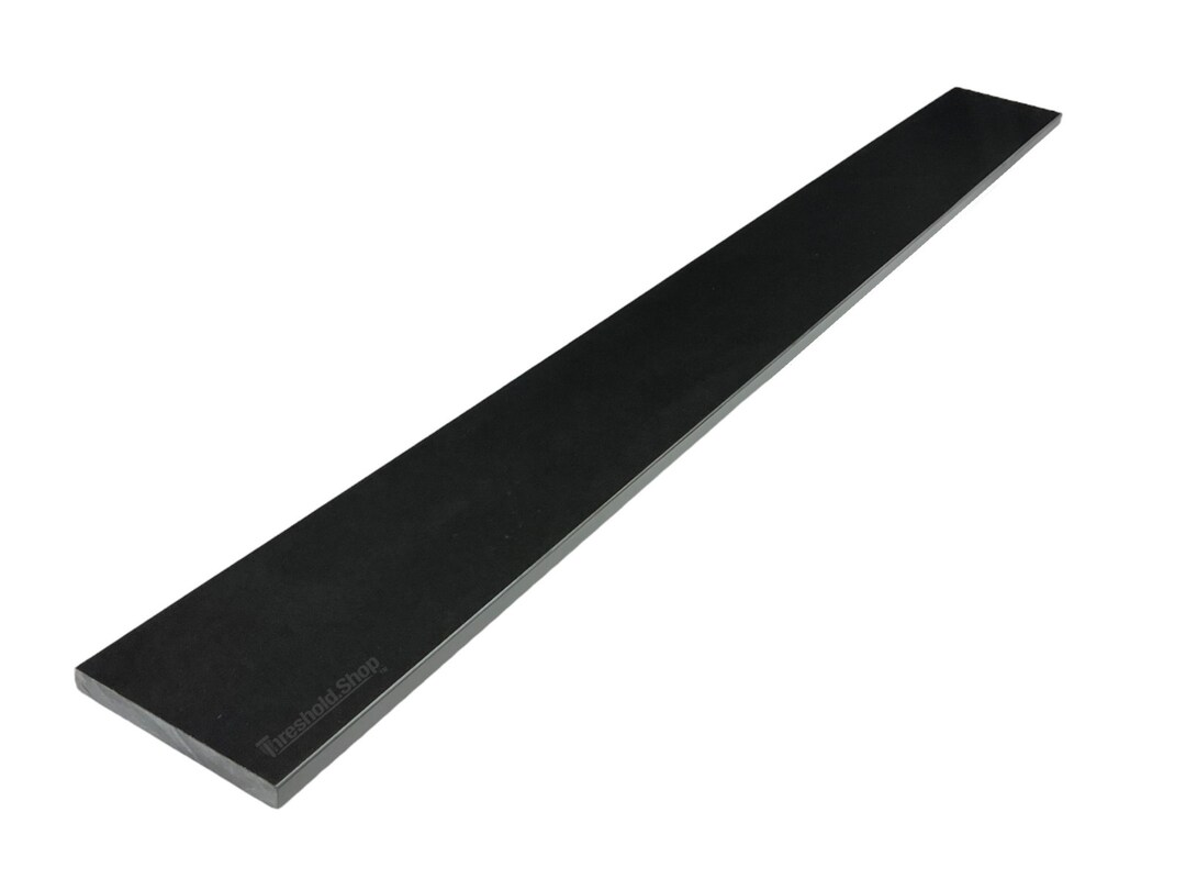 Solid Black Granite Threshold for Shower Curb, Window Sill, Floor