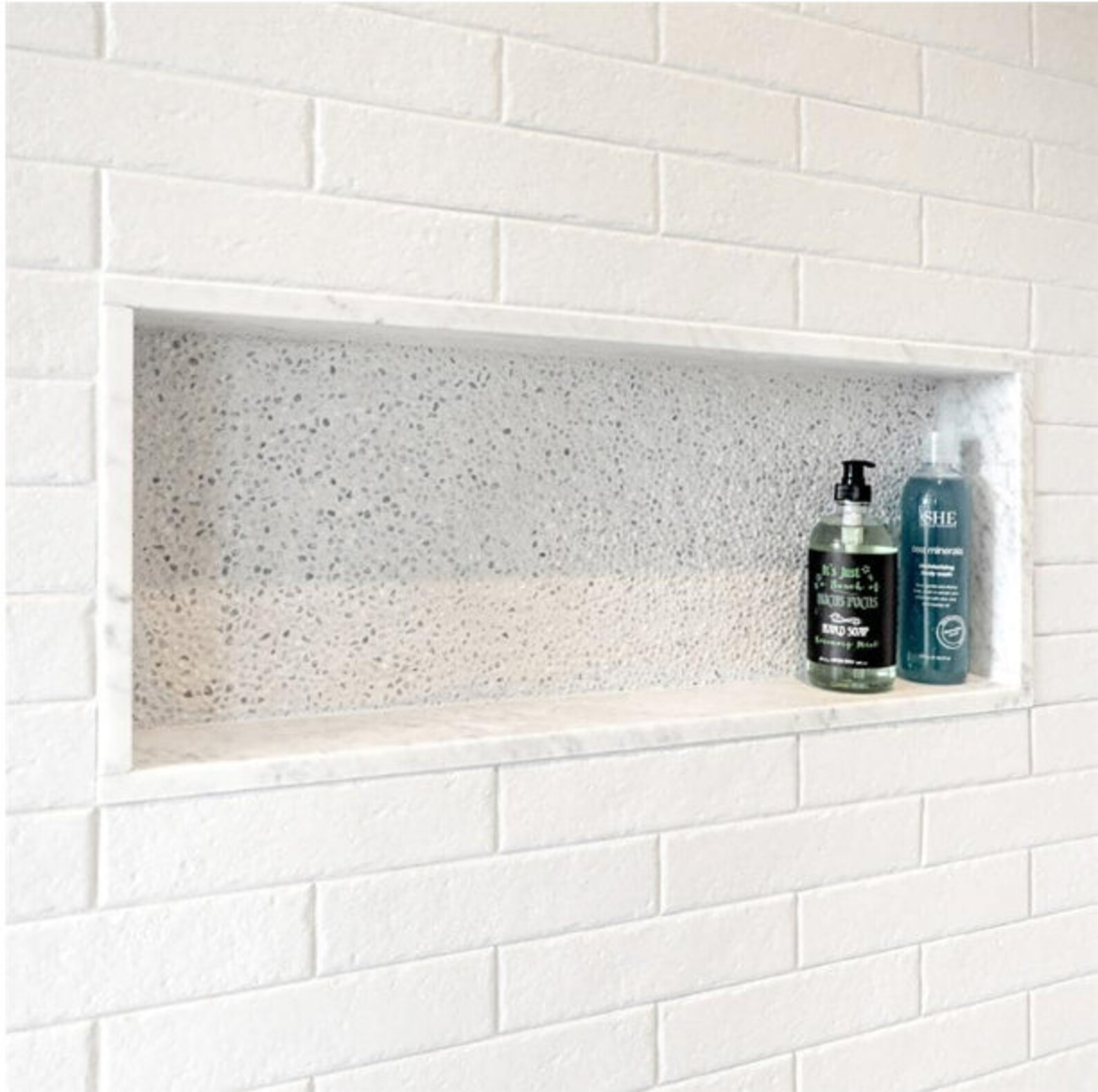 White Carrara Marble Threshold for Shower Curb, Window