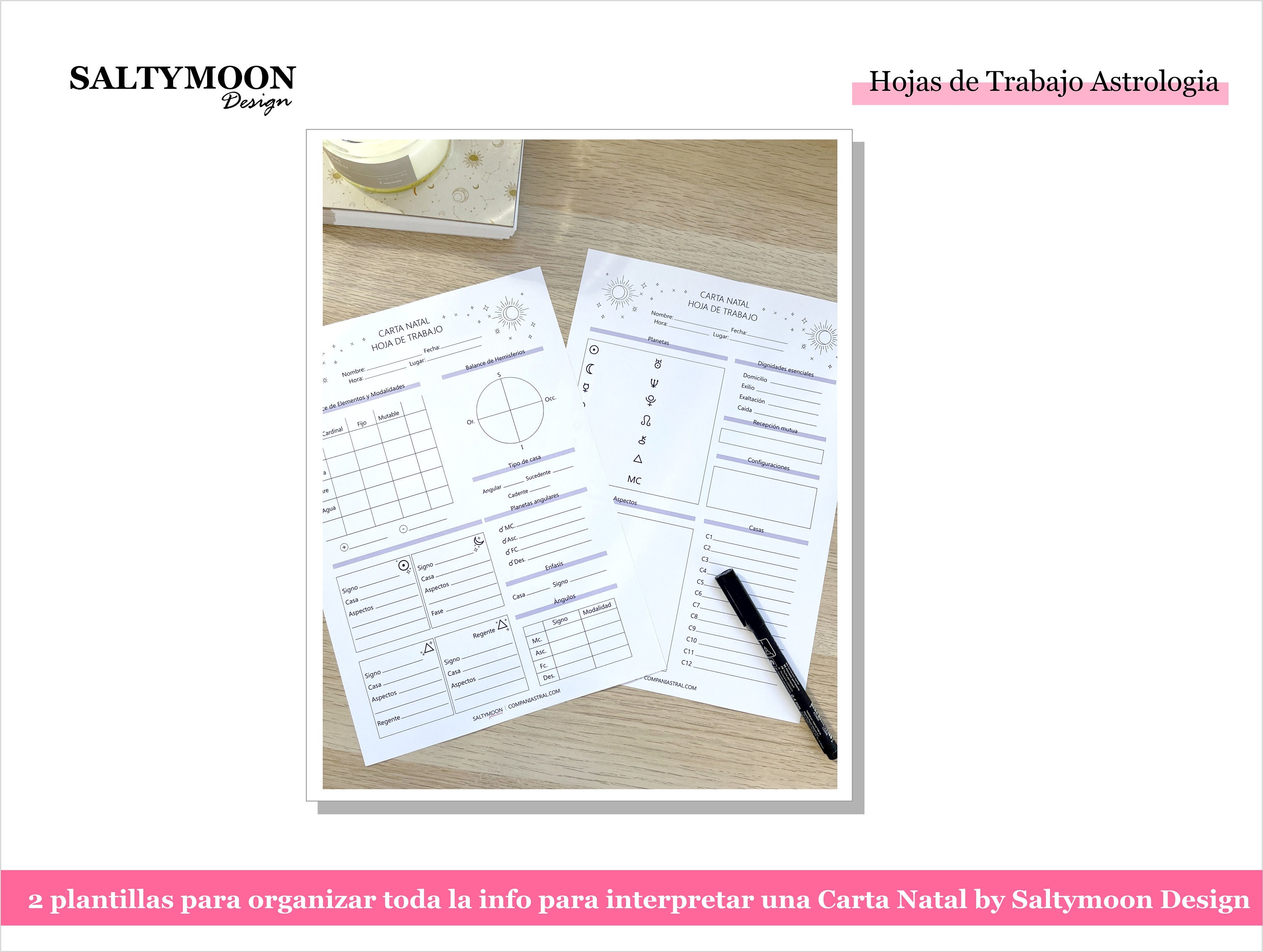 Printable Astrology Worksheets/ Printable Worksheets to Make Etsy Printable Astrology Worksheets/ Printable Worksheets to Make Etsy