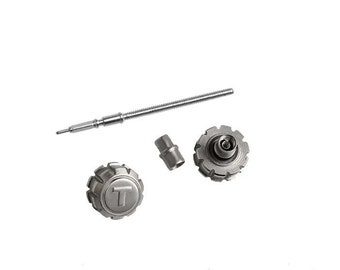 TISSOT Screw Down UHR CROWN & Tube Silber Ersatzteil, T055, Stem, PRC200
