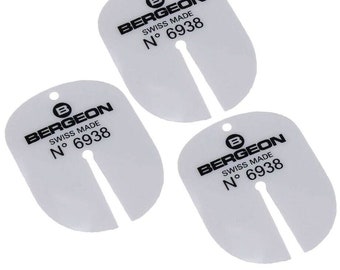 Bergeon 6938 Armbanduhr Zifferblatt mit Schutz zum Abnehmen der Zeiger Swiss-Made