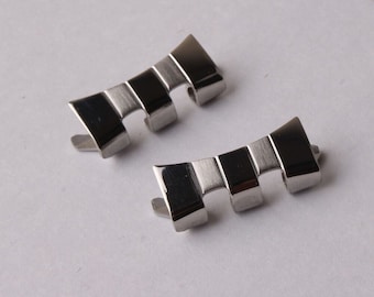 Tissot PRC200 19 mm gebogene Endglieder, Edelstahlarmband