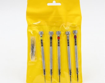 5-teiliges Mini-Präzisions-Schraubendreher-Set-Werkzeug für Uhren, Handy-Reparatur, Laptops
