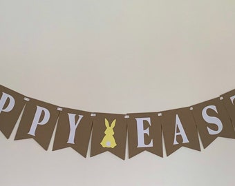 Eatser Banner, Easter Party Banner, Easter Decor, Easter Garland