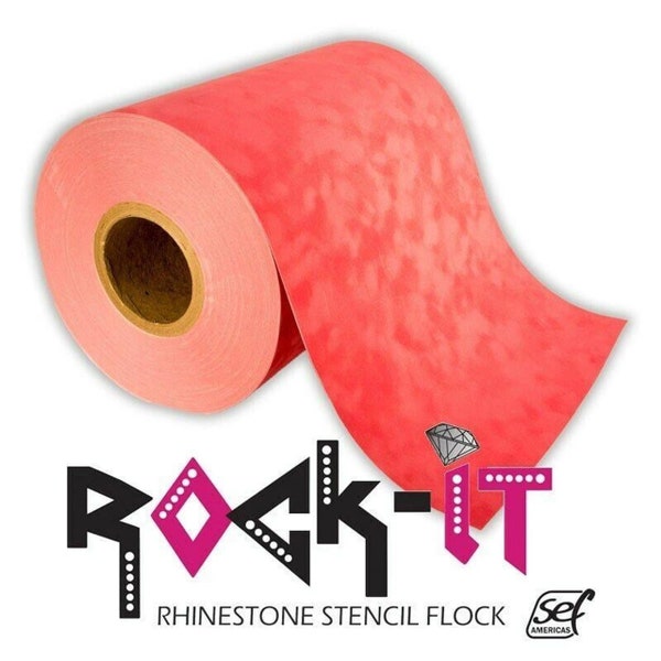 Rock-It Rhinestone Template Flock 12"