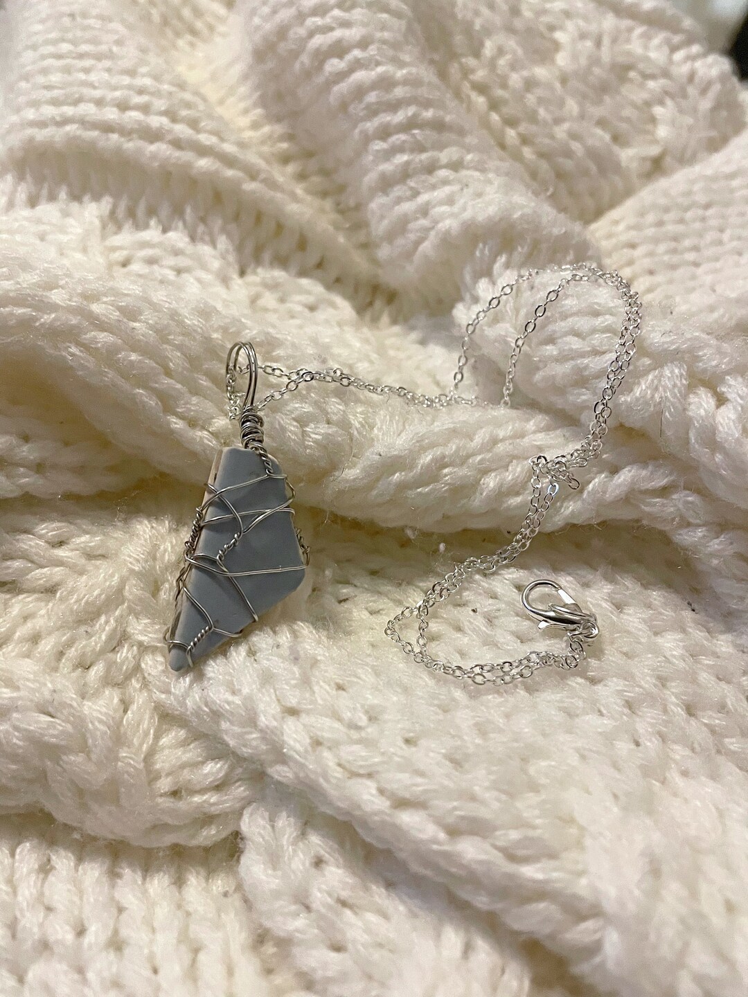 Antique Key West Ceramic Pendant Etsy