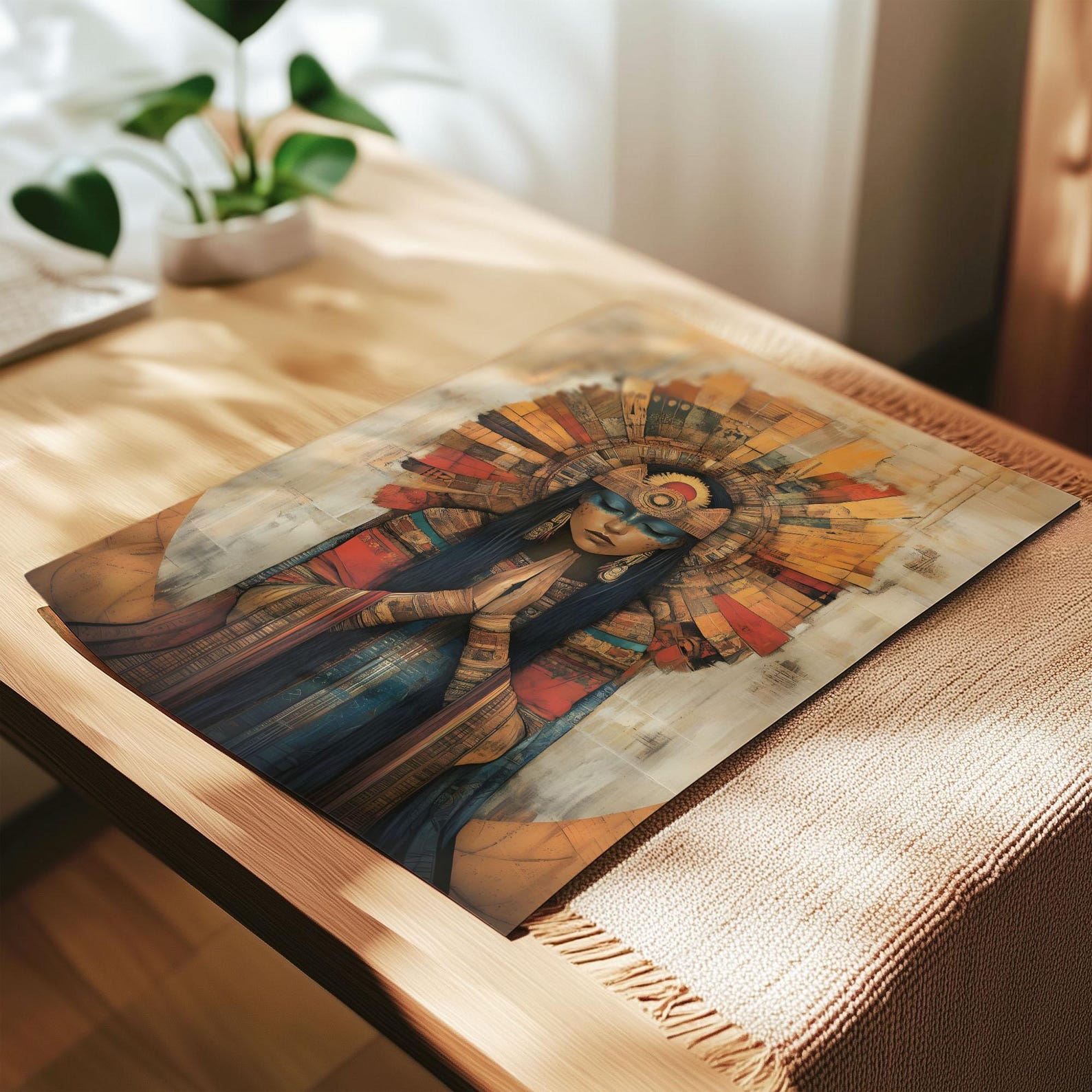 Pachamama Wall Art Incan Goddess of Fertility and Harvest Incan ...