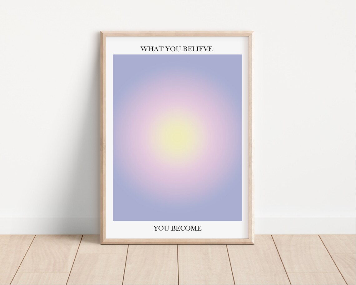 Aura Poster 3 Piece Wall Art Digital Download Printable - Etsy UK