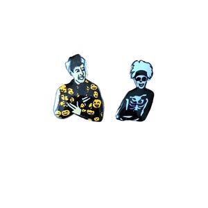 David Pumpkins Ohrstecker, handgemacht. Samstag Nacht Live