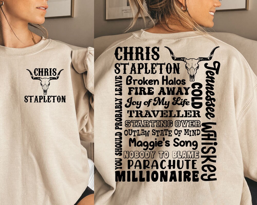 Chris Stapleton Svg Chris Stapleton Png Stapleton Shirt Svg - Etsy