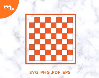 Chess and Checkers Board SVG | Laser Cut Files (Digital Download)